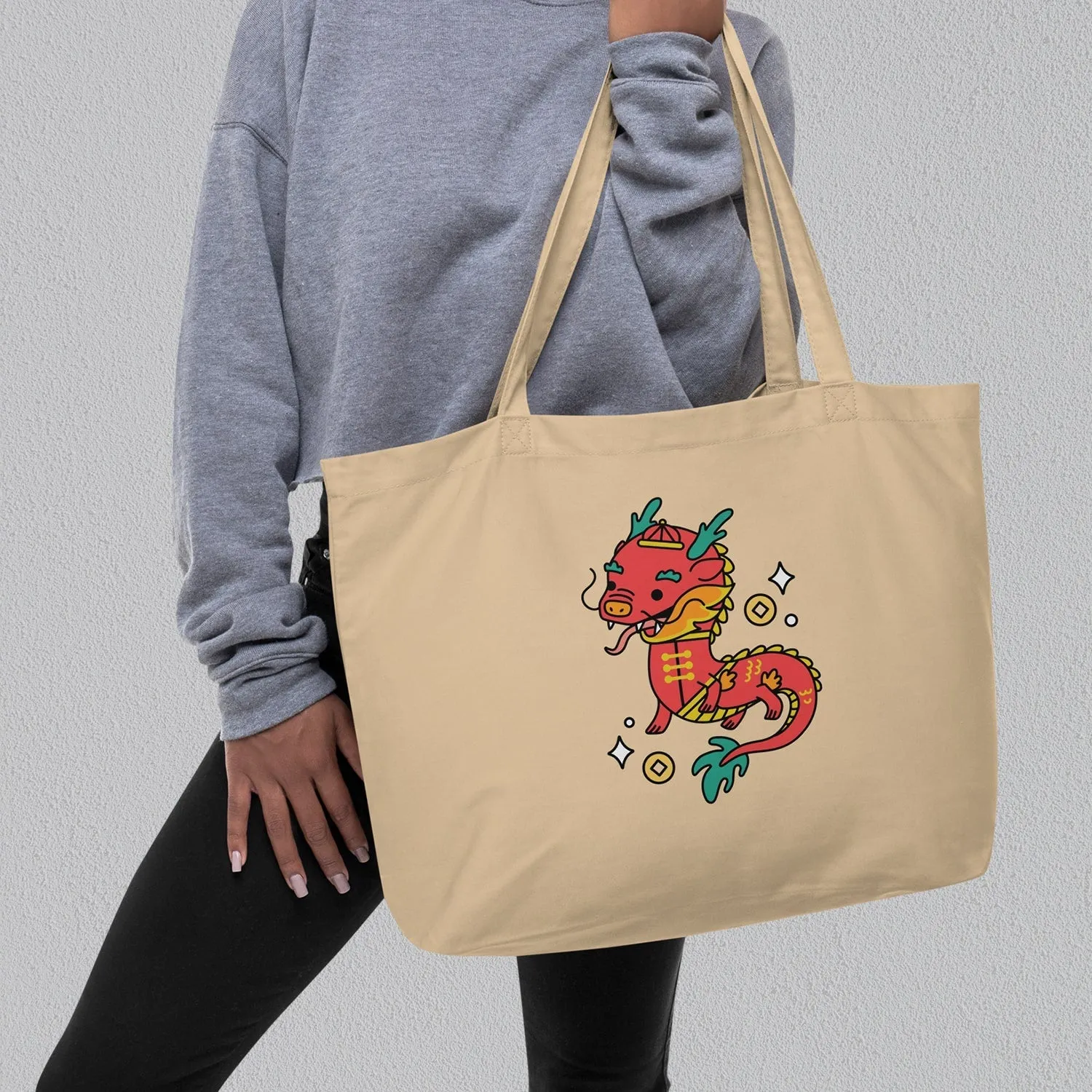 Year of the Dragon Large Tote