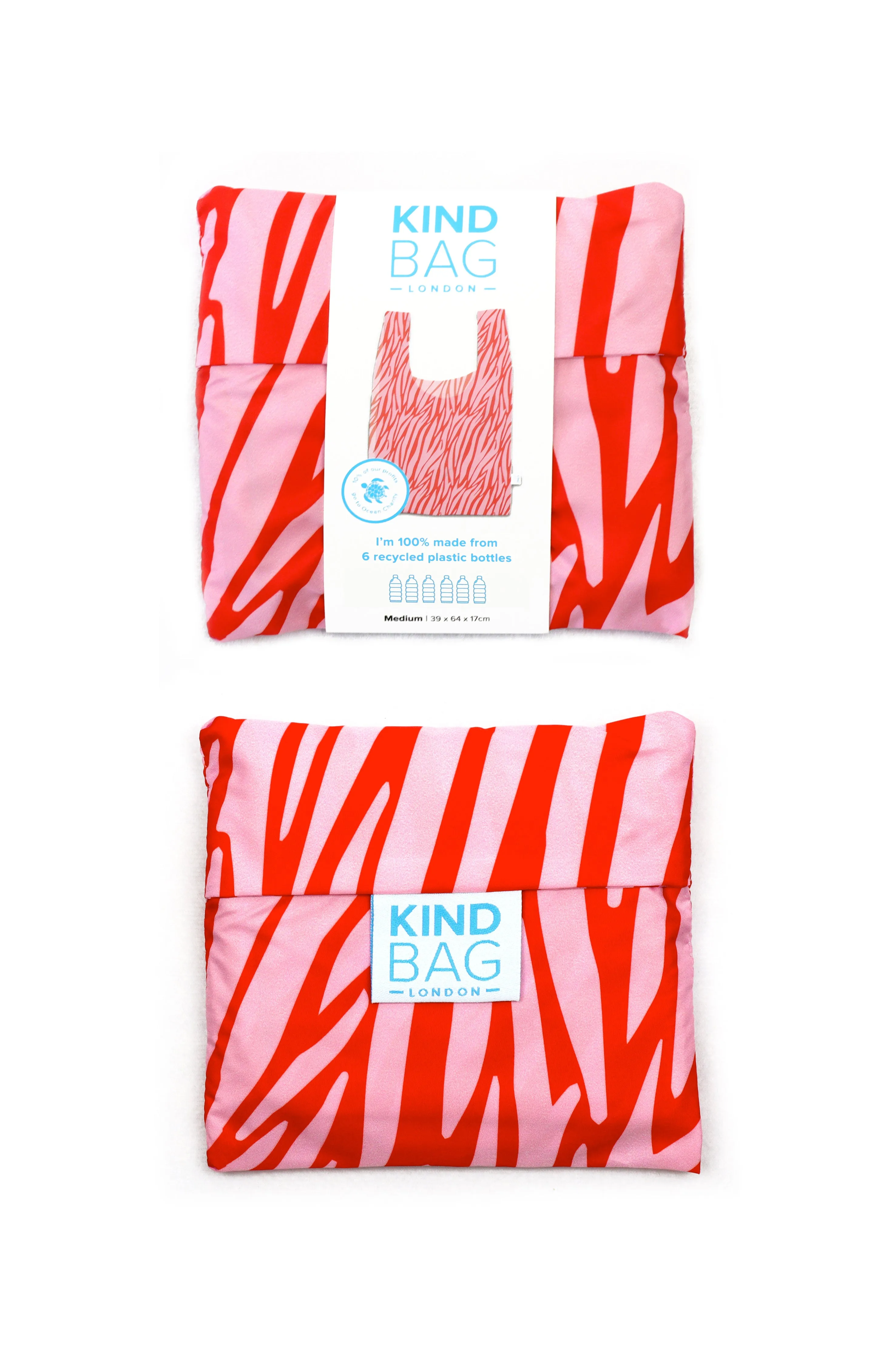 Zebra | Medium Reusable Bag